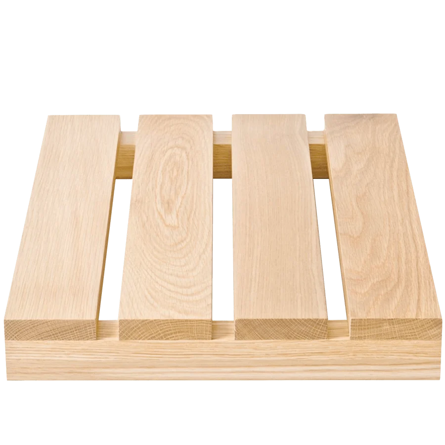 TABLERO DE BAÑO EN ROBLE NATURAL WIREWORKS