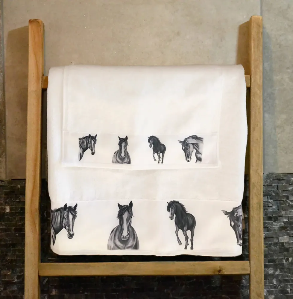 Set toalla Caballo Witrun deco