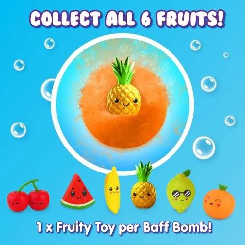 Bomba de baño Surprise Frutas ZIMPLI
