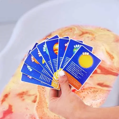 Pack 9 Bombas de Baño Sistema Solar ZIMPLI