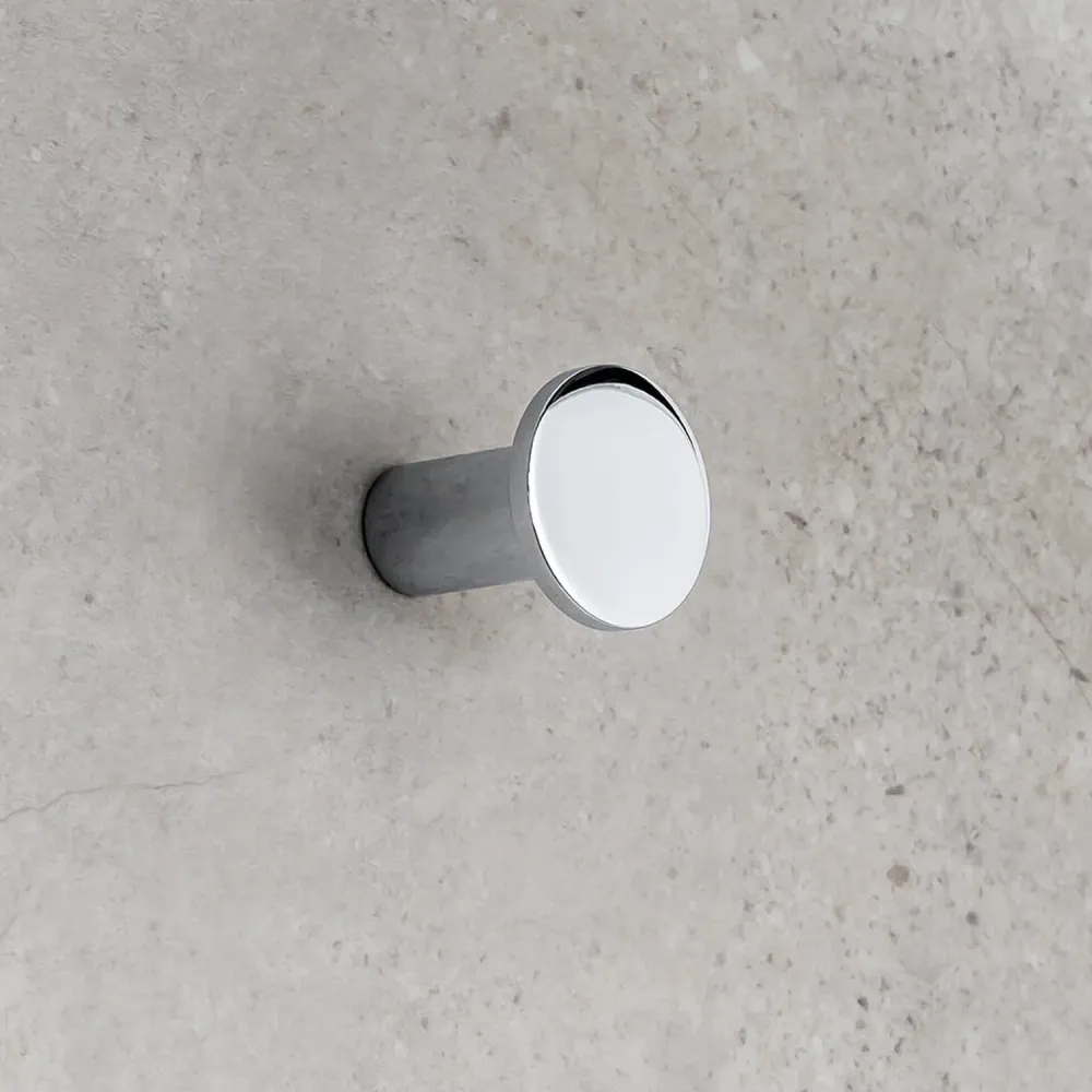 Appenditutto da Bagno ottone cromato Colombo Design collezione Básico Con fissaggio tassello