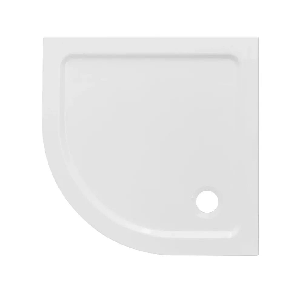 Piatto doccia angolare cm 90x90 tecnopolimero strutturale Mr Plate