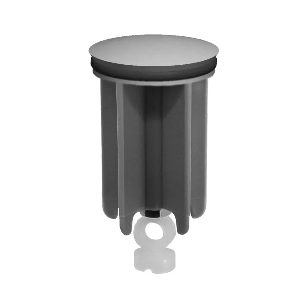 Tapón para desagüe normal negro mate código ZACC091NO Diámetro 40 mm Paffoni