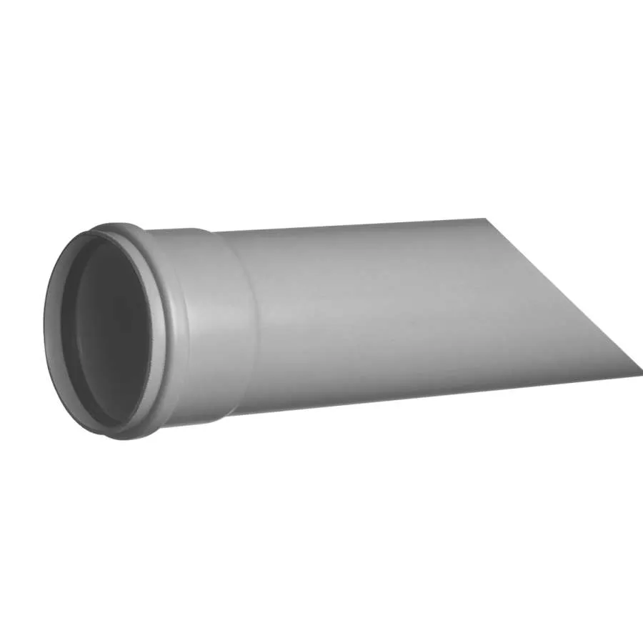 Tubo Bajante Canalon 3Mt D110 Junta Elastica Gris Definido