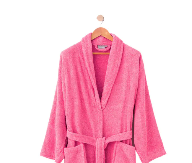Albornoz Ducha Baño Fucsia Donegal Collections Talla S