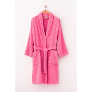 Albornoz Ducha Baño Fucsia Donegal Collections Talla S