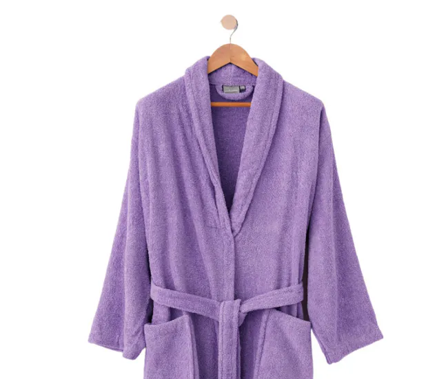 Albornoz Ducha Baño Lila Donegal Collections Talla S