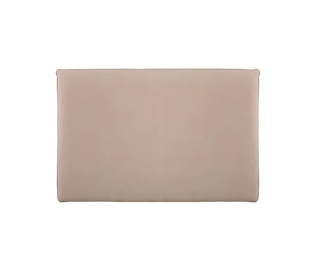 Cabecero Tapizado BUDWING Maia beis - 140x120 cm)
