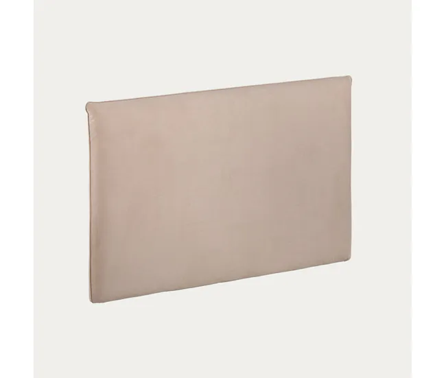 Cabecero Tapizado BUDWING Maia beis - 140x120 cm)