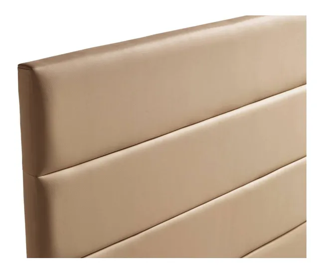 Cabecero Tapizado GENOVA Polipiel 160x120x8 cm - Moonia