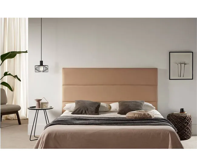 Cabecero Tapizado GENOVA Polipiel 160x120x8 cm - Moonia