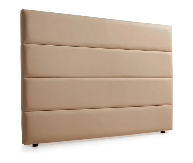 Cabecero Tapizado GENOVA Polipiel 160x120x8 cm - Moonia
