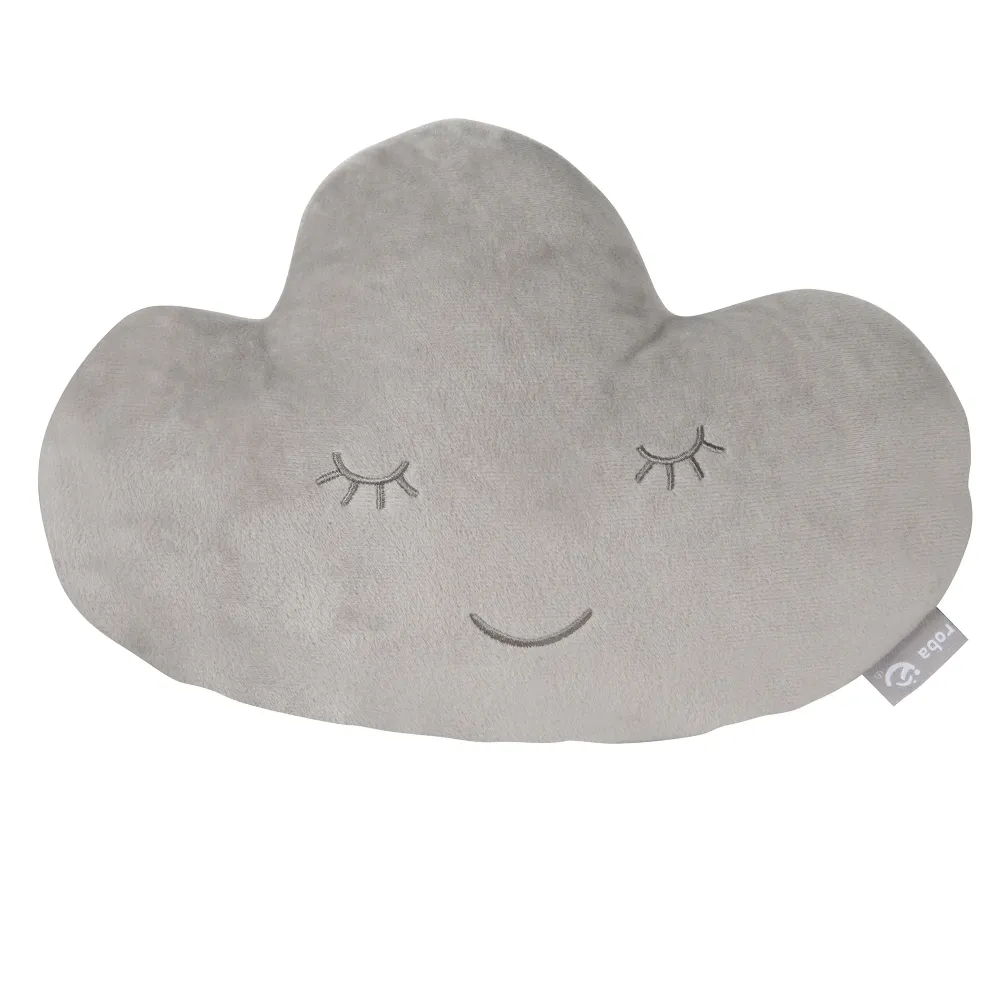Cuscino coccoloso forma di nuvola 'roba Style' - Cuscino decorativo soffice per cameretta - Grigio argento