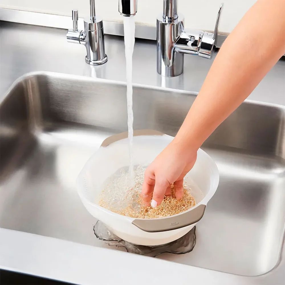Escurridor especial para limpiar arroces y cereales OXO