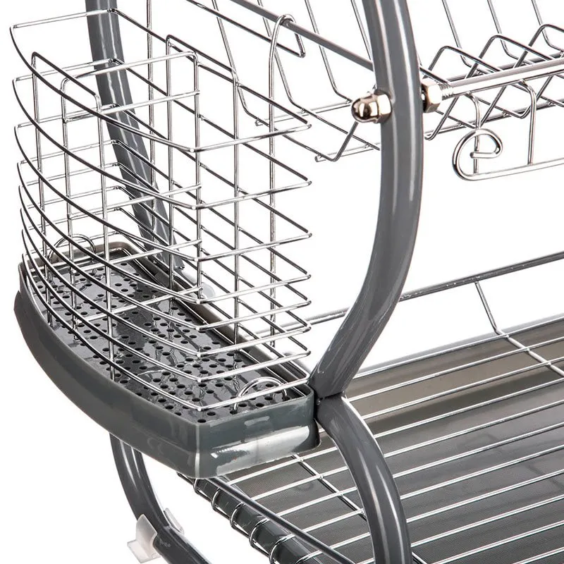 Escurridor 5 Five 2 niveles inox 38x43x24,5 cm