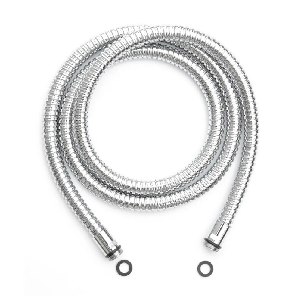 Flessibile doccia doppia aggraffatura M 3/8â€ x M 3/8â€ - 150 cm