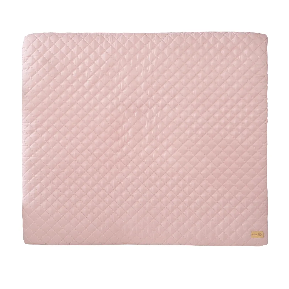 Materassino fasciatoio 'roba Style', 85 x 75 cm, pulibile, rosa/malva