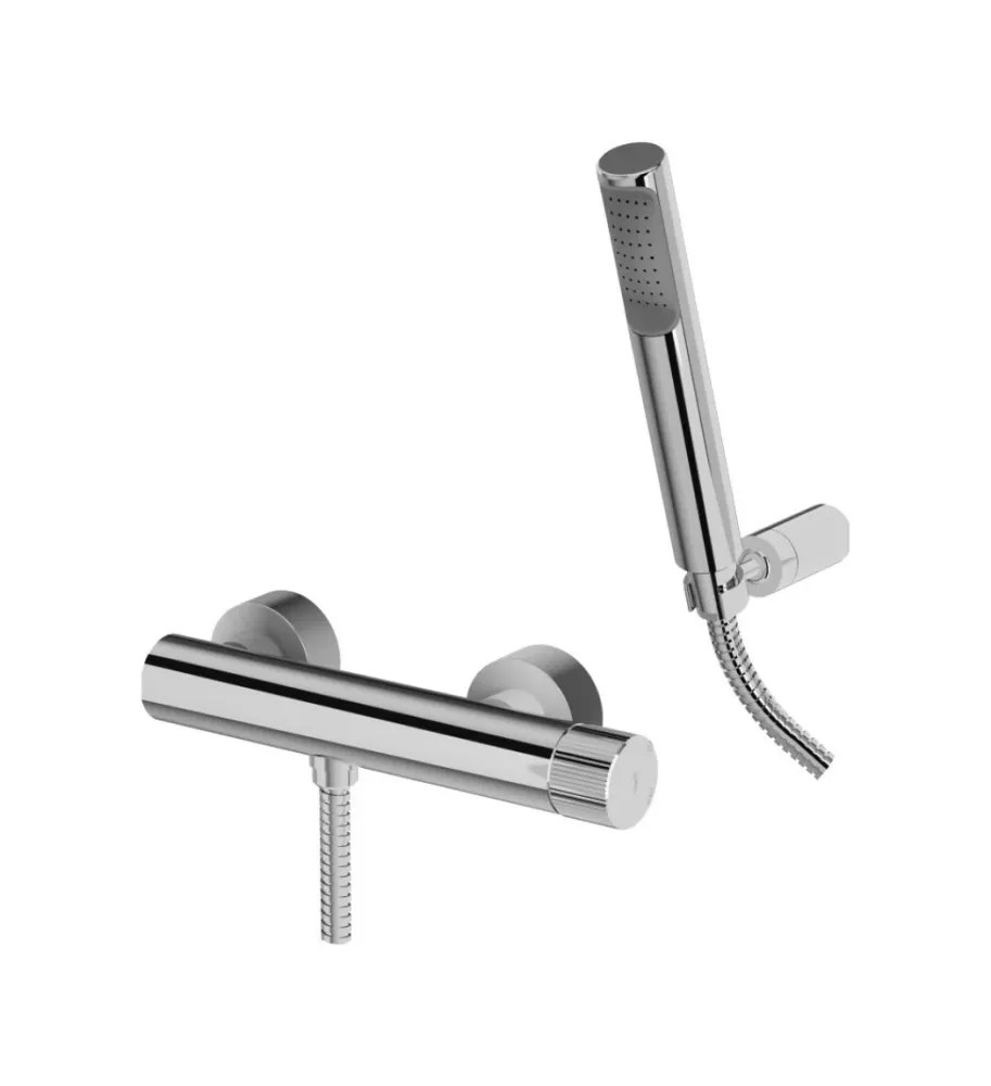 Miscelatore doccia esterno con doccetta modello JO168DCR Paffoni cromo