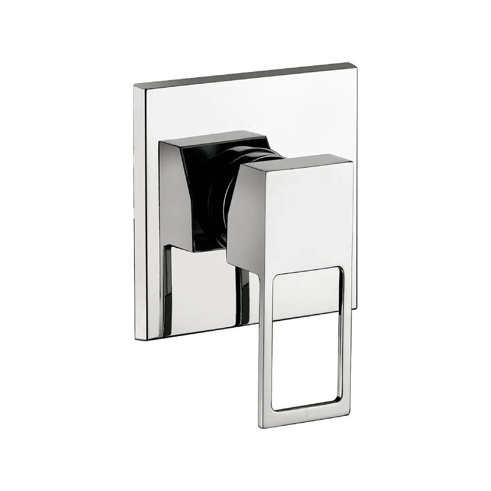Miscelatore incasso doccia con piastra metallo serie EFFE modello EF010CR/M cromato Paffoni