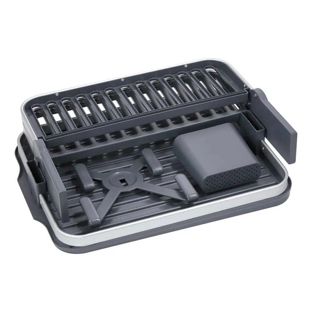 Secaplatos Escurridor 2 Niveles Plegable Spazio 49x34cm