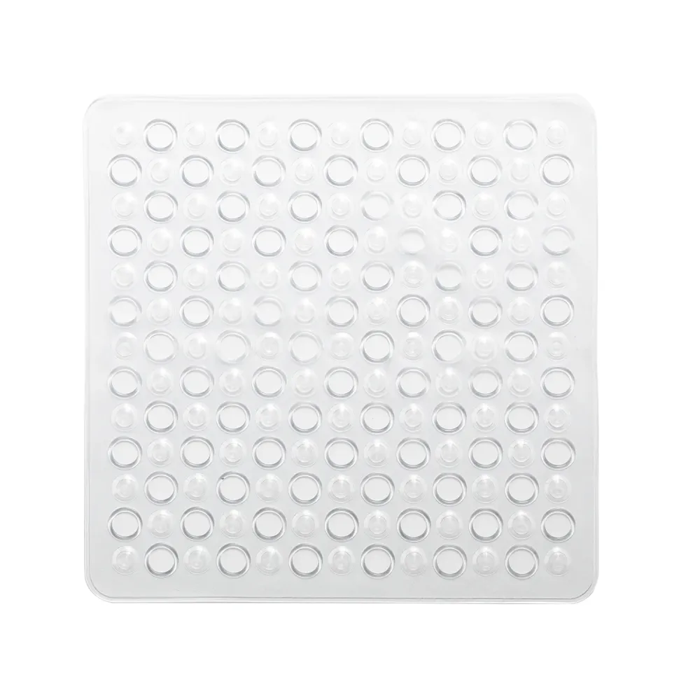 Tappeto antiscivolo doccia 50x50 modello Maim di Gedy - Trasparente