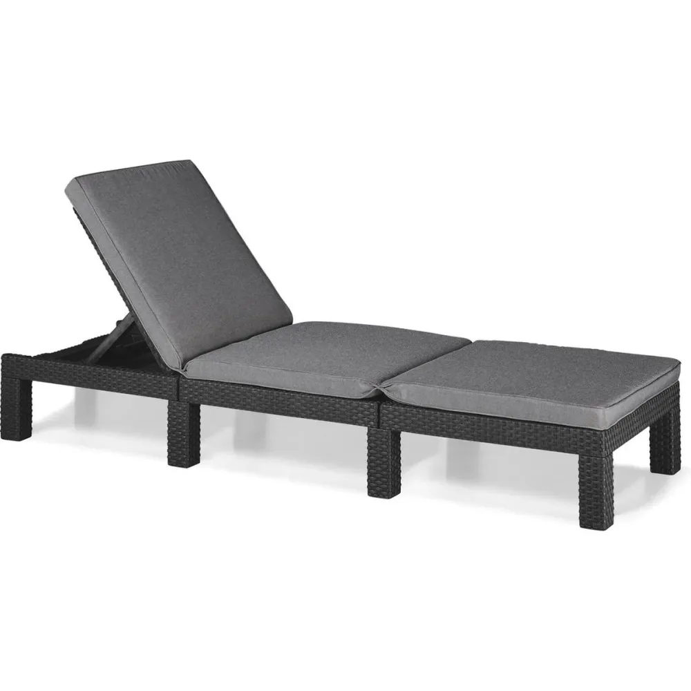 TUMBONA DAYTONA LUJOSO 195 x 65 x 25 cm - Varios colores Capuchino
