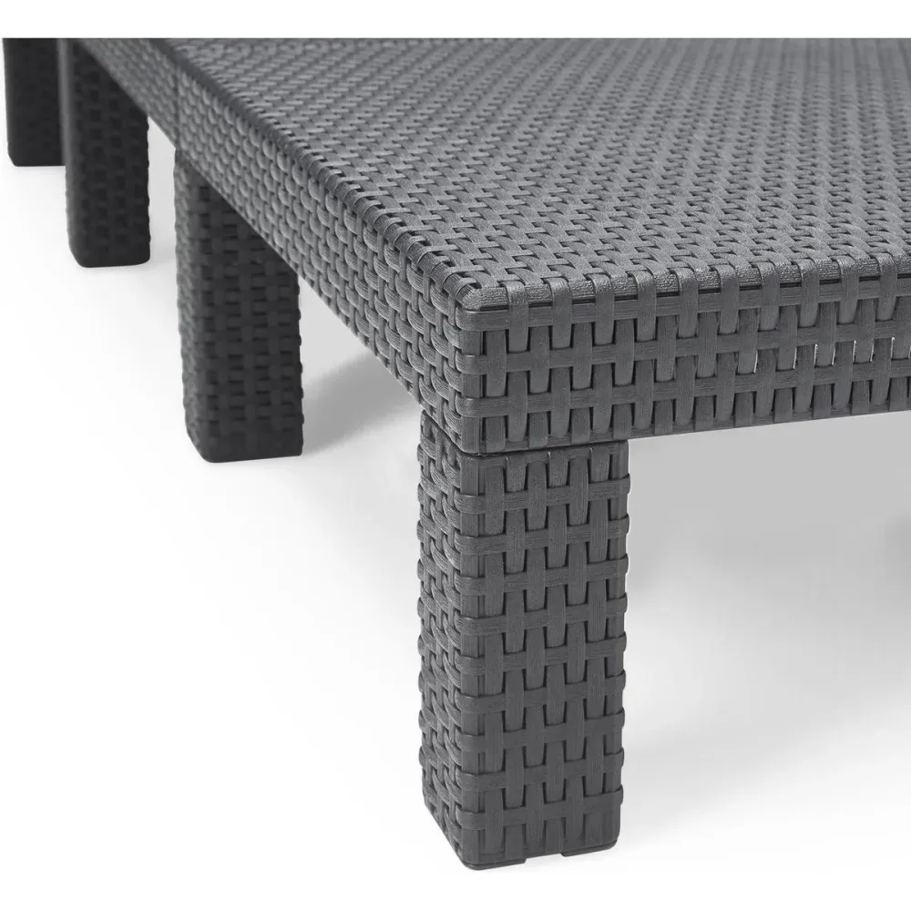 TUMBONA DAYTONA LUJOSO 195 x 65 x 25 cm - Varios colores Capuchino