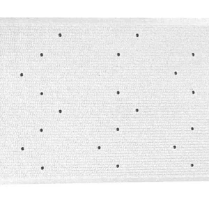 01225 ALFOMBRA DE BAÑO CAUCHO 78x36cm BLANCA DINTEX