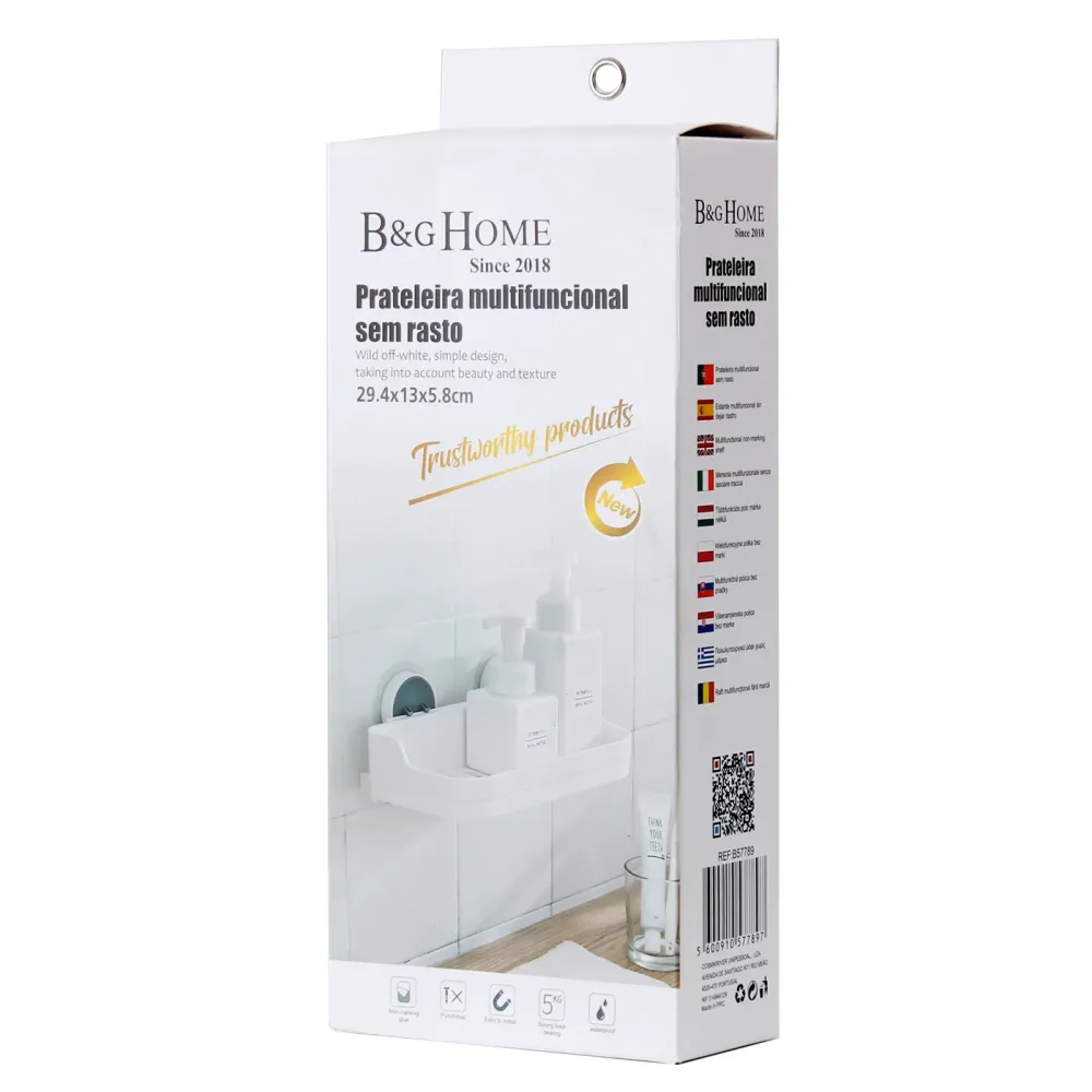 Estante para Ducha o Baño con rejillas para Ahorrar Espacio