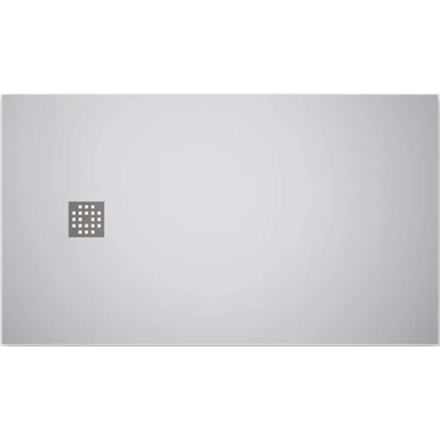 Gancho de Ducha Plato De Ducha Cubik Liso 80X140 Blanco