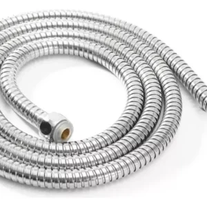 Manguera Ducha Adaptable Extensible Cromada Acero Inoxidable en Acero Inoxidable
