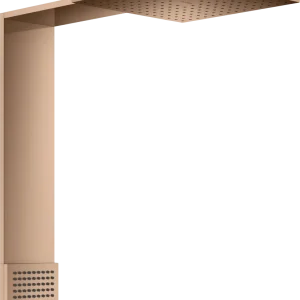 Modulo De ducha 250/250 2 Jet Con Ducha De Hombro Oro Rojo Pulido- Axor para Renovación de Baño