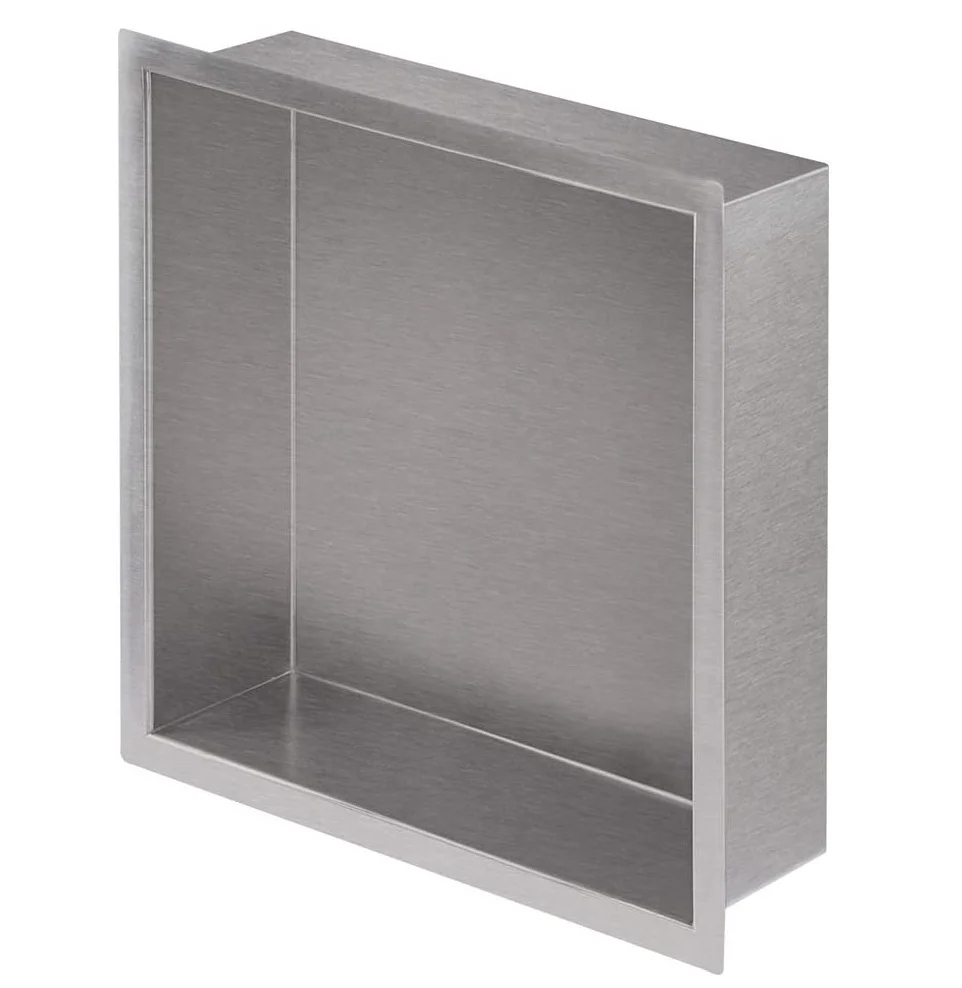 Nicho de Ducha 30x30x12cm Acero Inoxidable - Aqualia