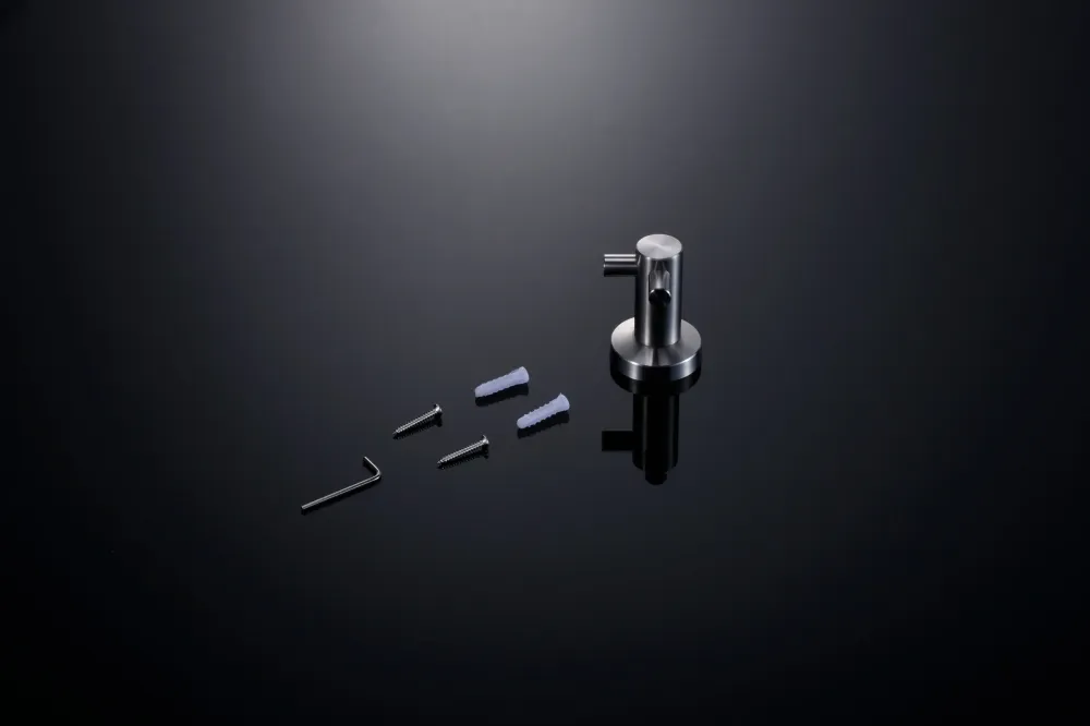 Percha de Baño Doble Inox 51683 en Acero Inoxidable