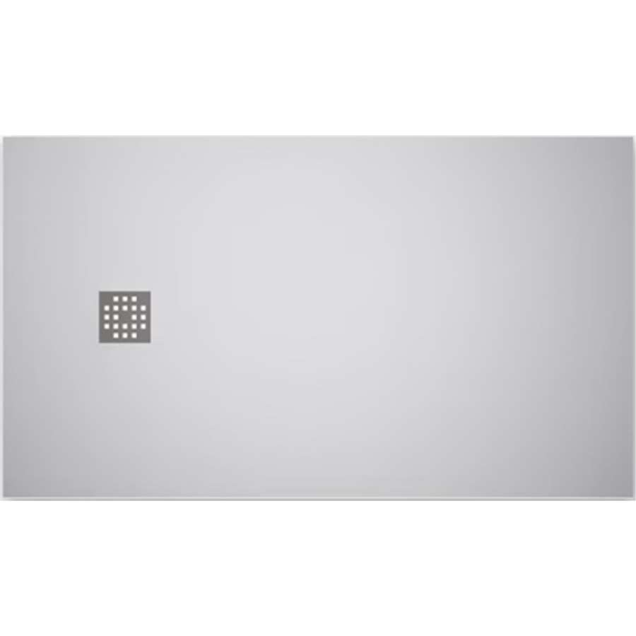 Portarrollos de Toilet Plato De Ducha Cubik Liso 80X140 Blanco
