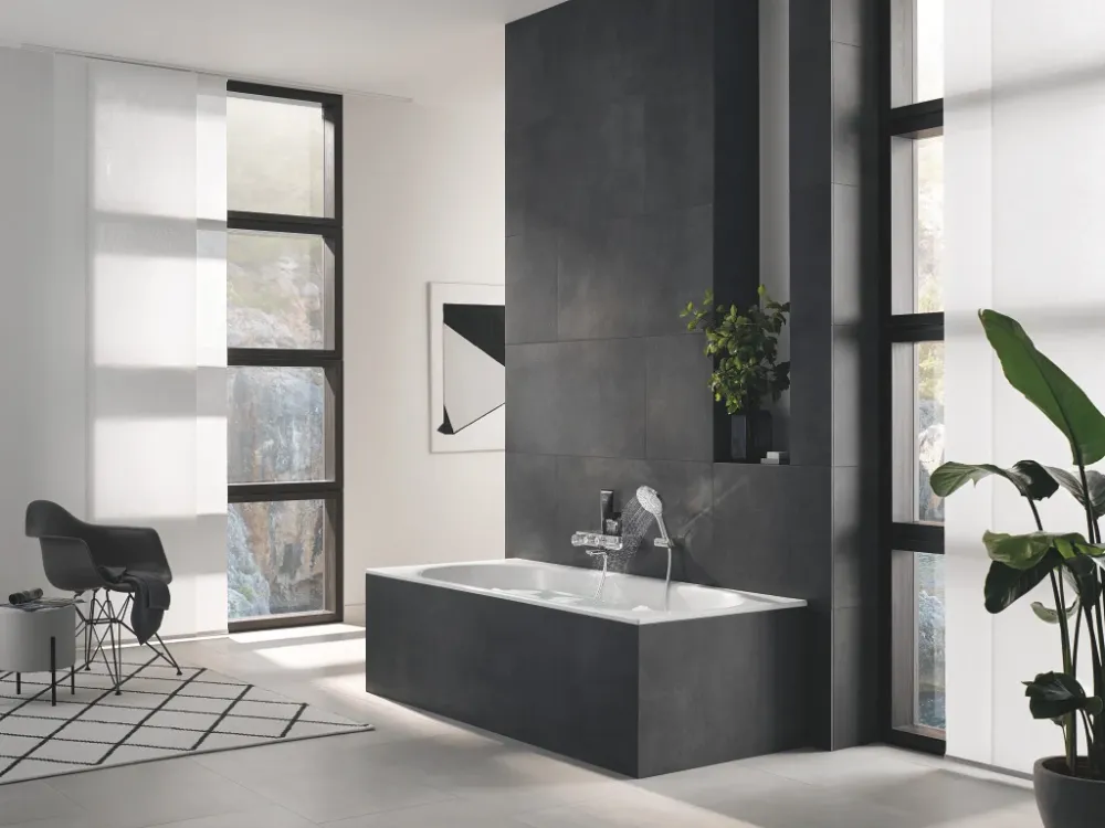 Set De Ducha Rainshower Smartactive Cube 130 3F - Grohe para Baño Moderno