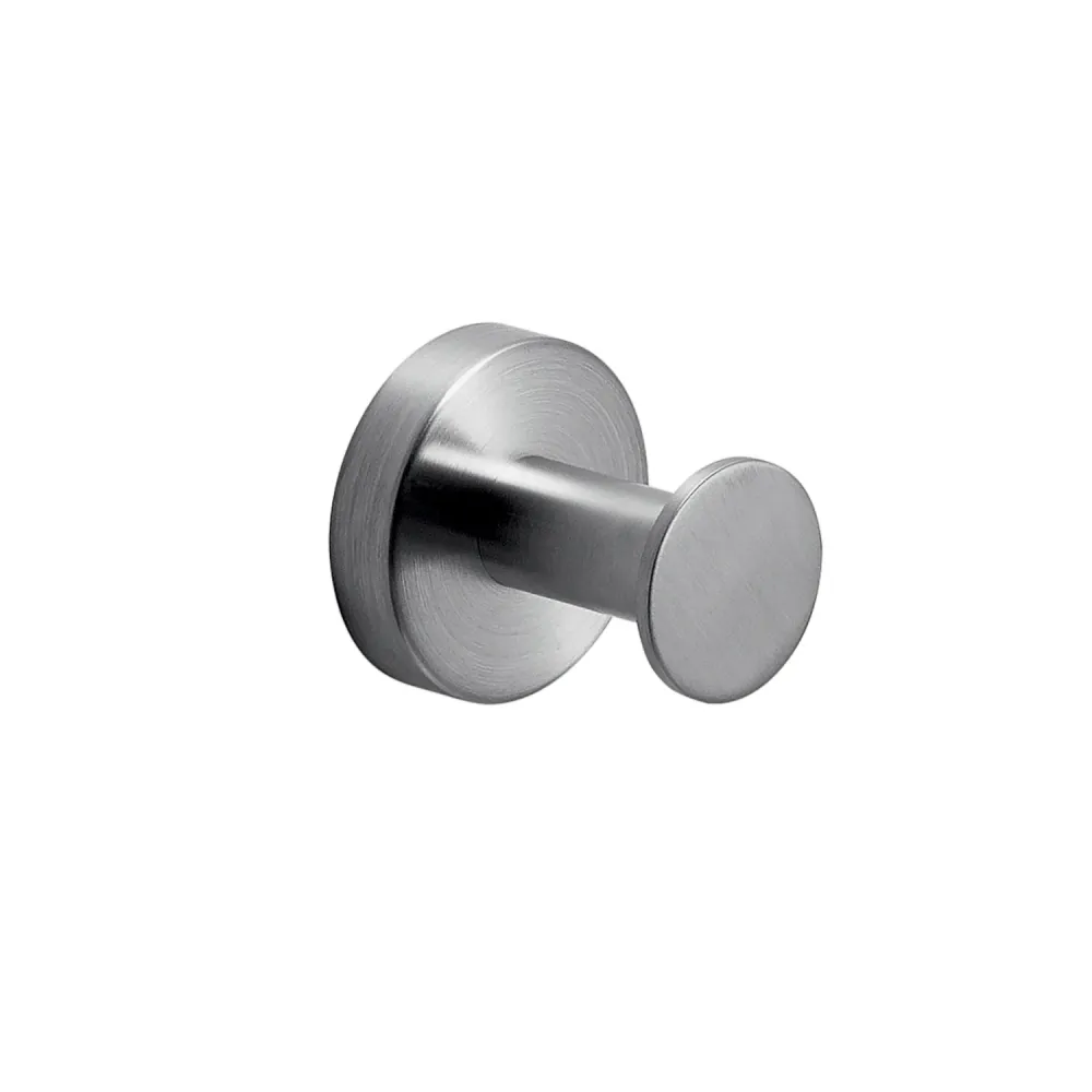 Appendiabiti singolo Acciaio Inox AISI 304 Gedy serie Project - Spazzolato