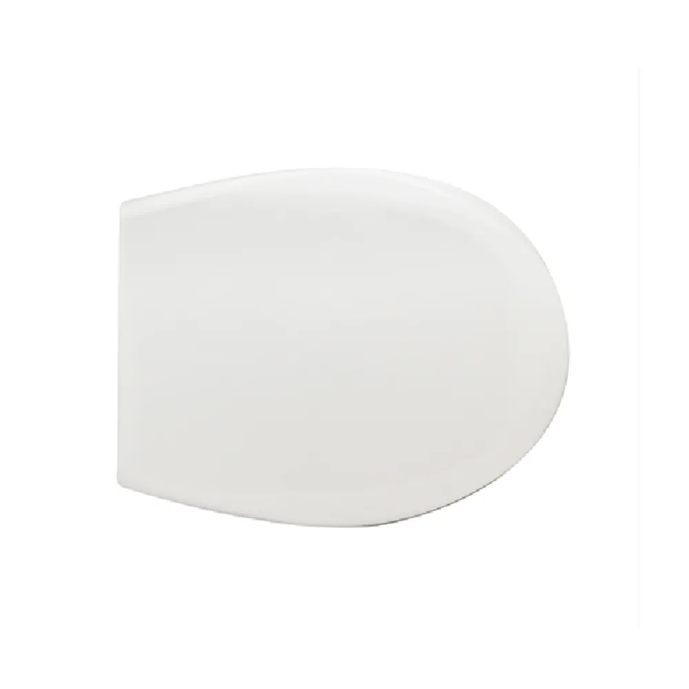 Asiento de inodoro en termoendurecible para Ideal Regular Ellisse Forma 1 - Blanco