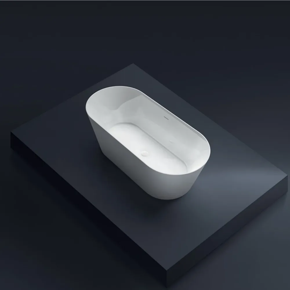 Bañera modelo Inka 180x80cm en acrílico blanco resplandeciente
