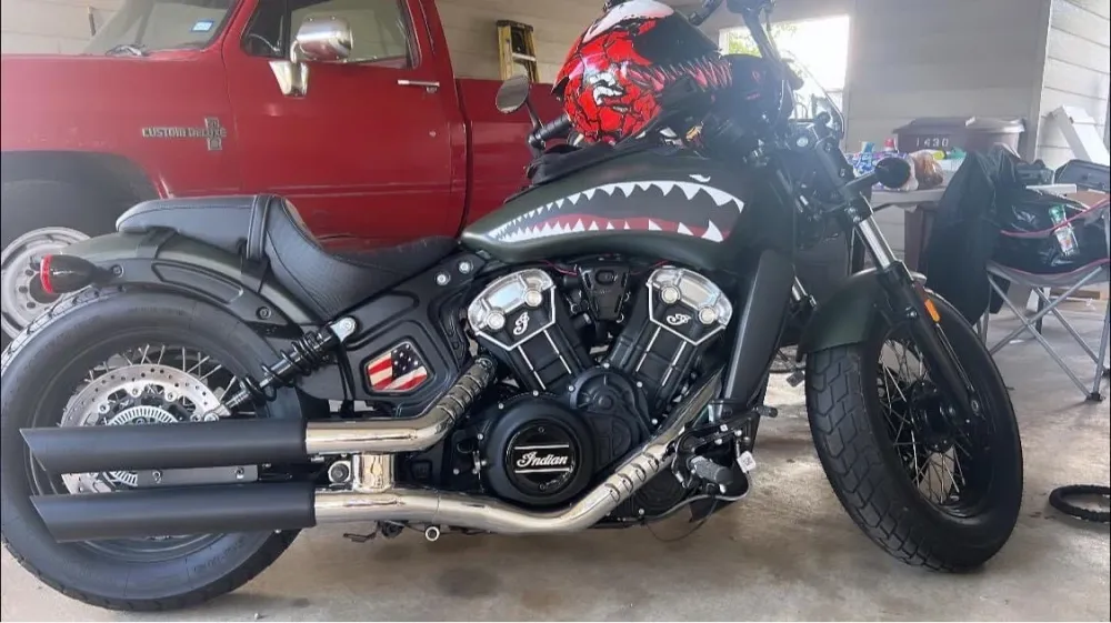 Bombardero - Indian Scout - Color del tanque total
