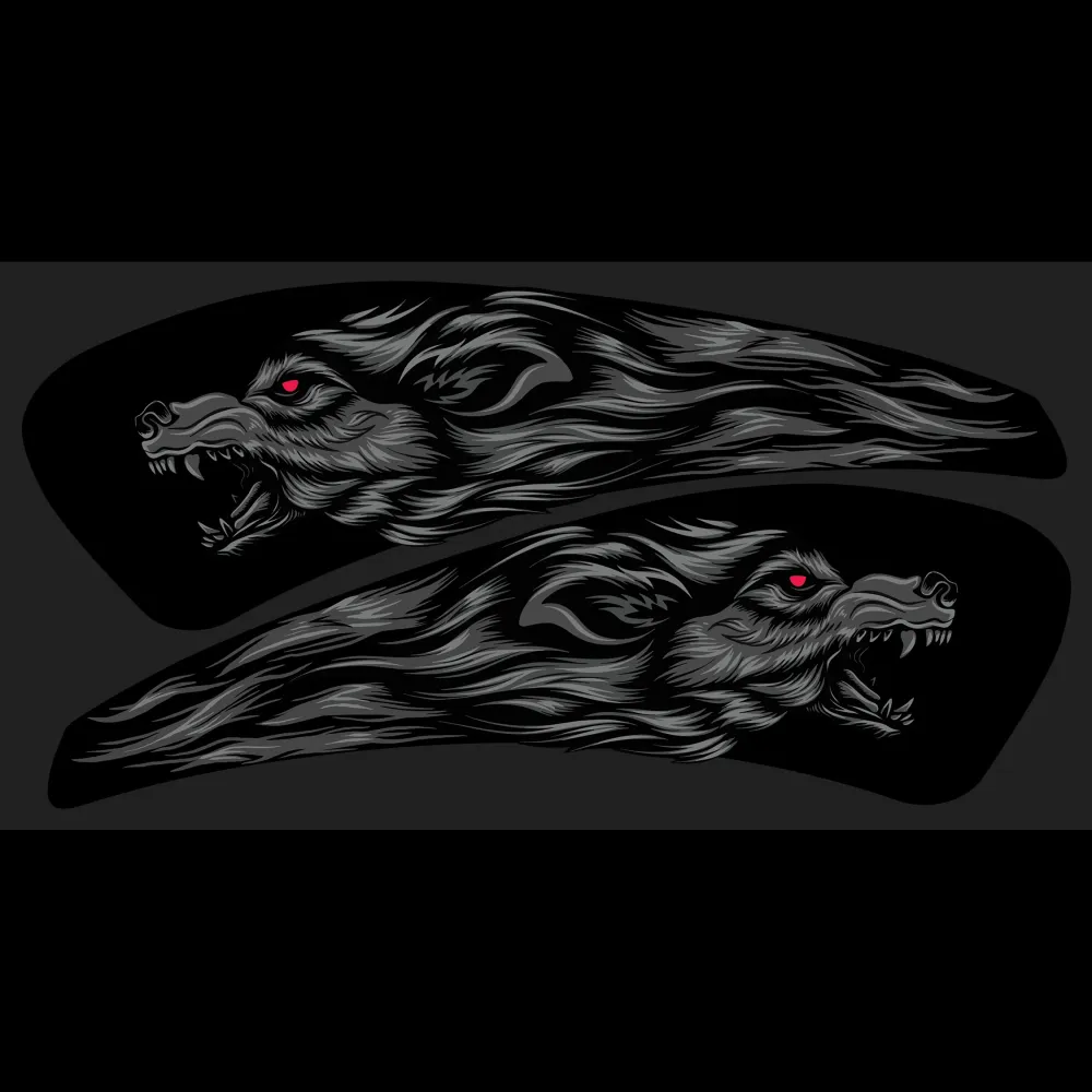 Calcomanías de tanque Fenrir para Indian Challenger/Pursuit