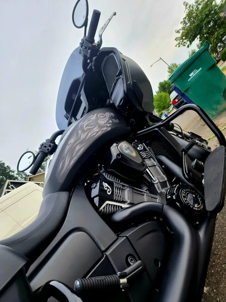 Calcomanías de tanque Fenrir para Indian Challenger/Pursuit