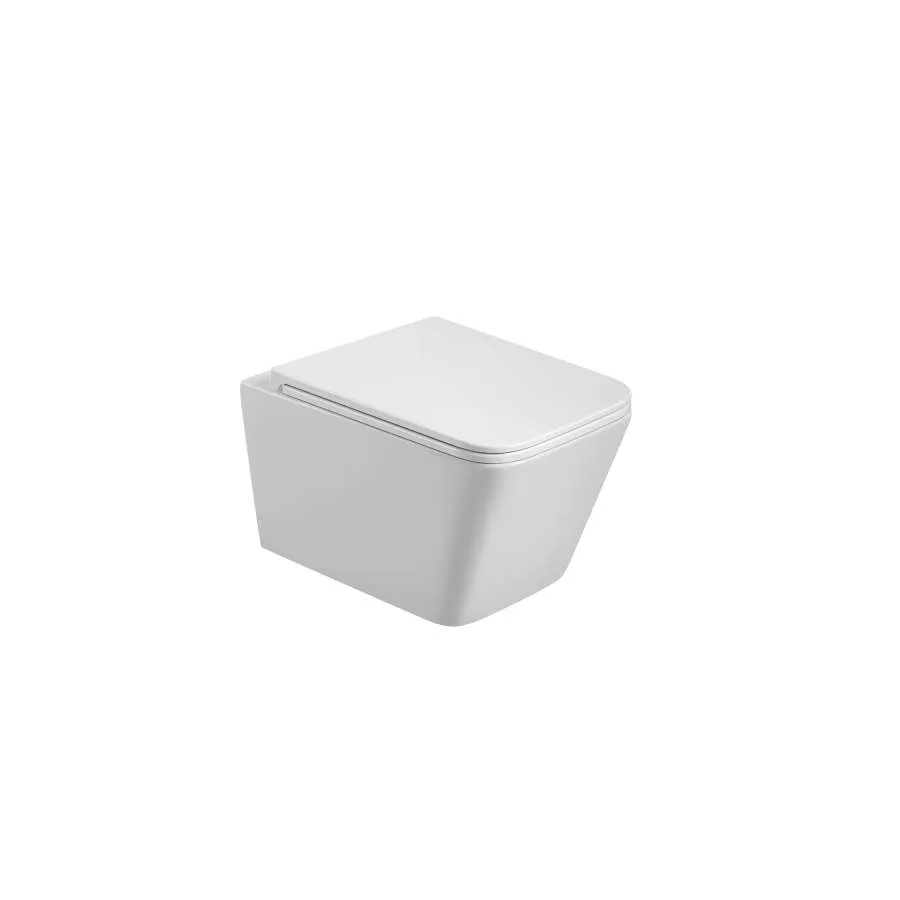 Canasta de Baño Pack Inodoro Amarillo Suspendido Rimless