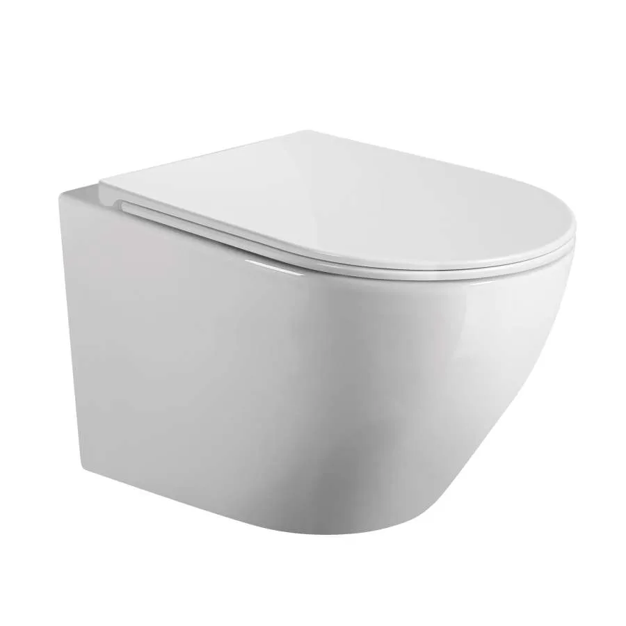 Colgador de Toallas Pack Inodoro Íntegro Magenta Suspendido Rimless