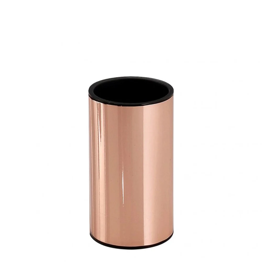 Estante de Ducha Set de accesorios de baño Gedy colección Elettra en acero inoxidable - cobre