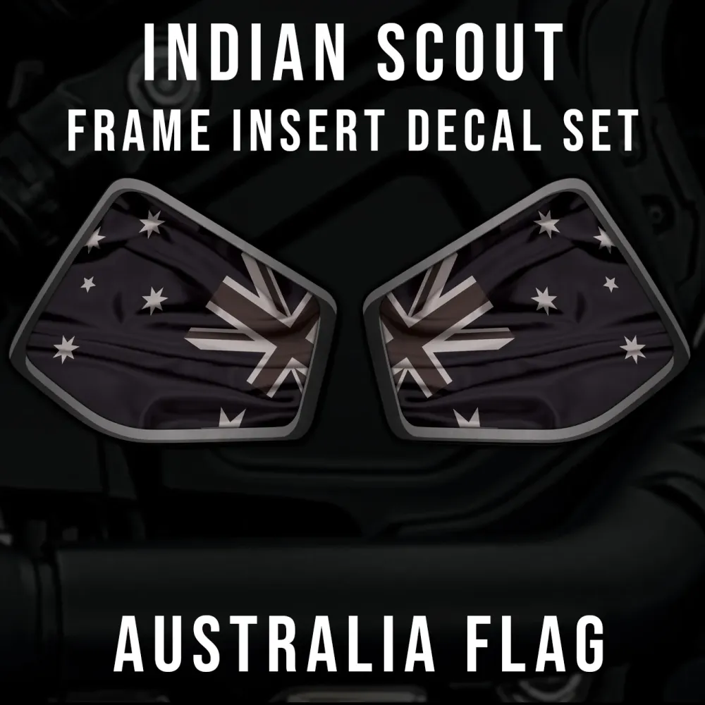 Inserción de marco medio Indian Scout - Bandera de Australia