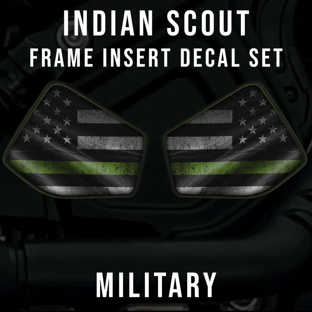 Inserción de marco medio Indian Scout - Militar
