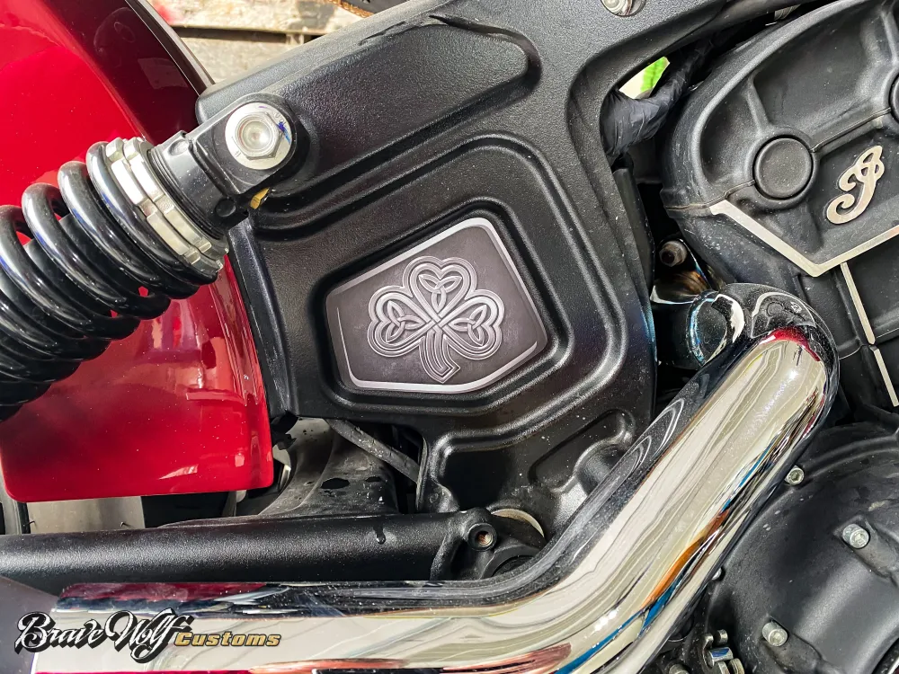 Inserción de marco medio Indian Scout - Trébol celta