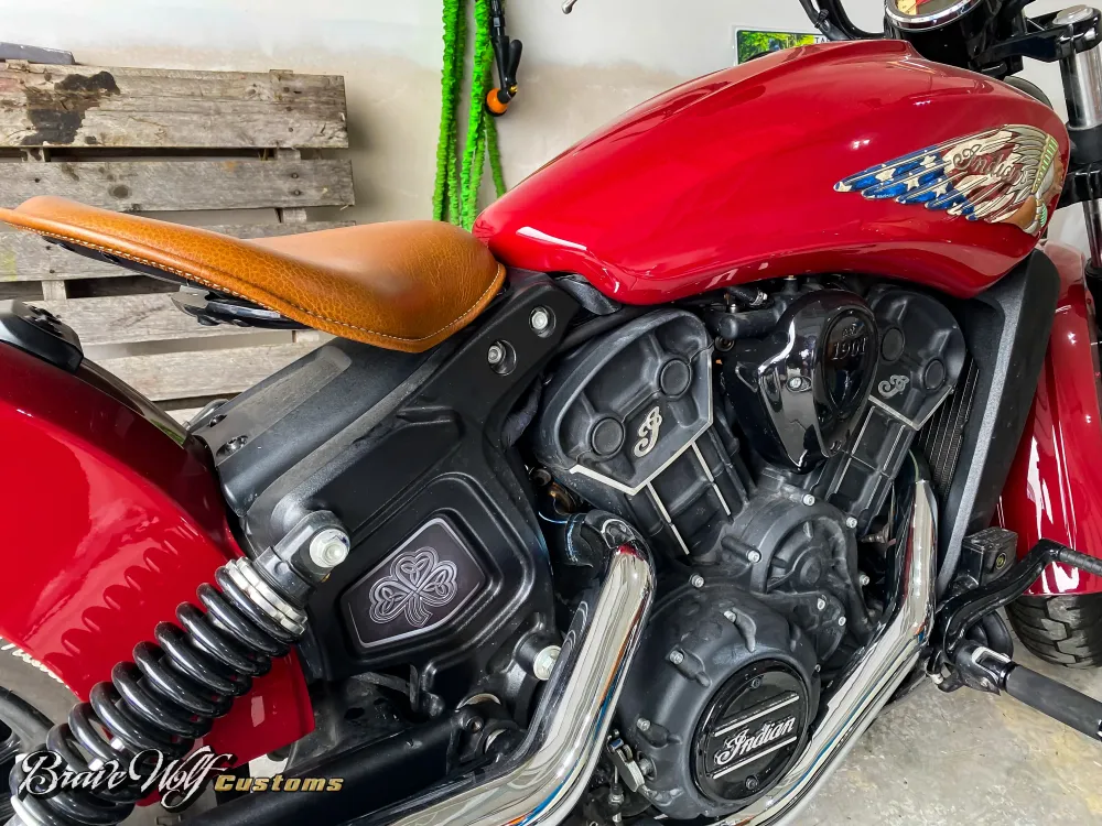 Inserción de marco medio Indian Scout - Trébol celta