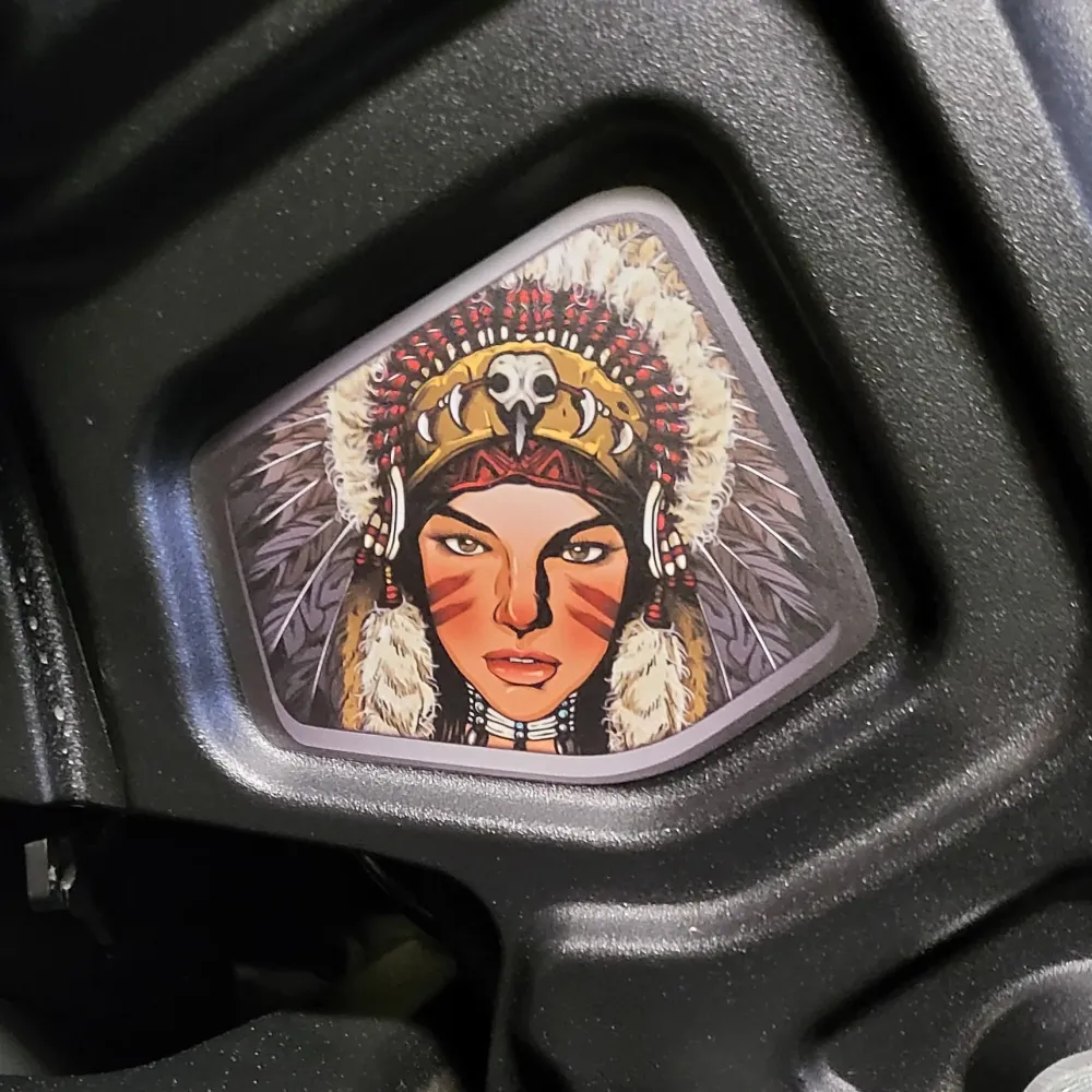 Inserción de marco medio Indian Scout - Warbonnet femenino 123 Color